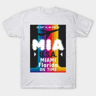 MIA aviation code T-Shirt